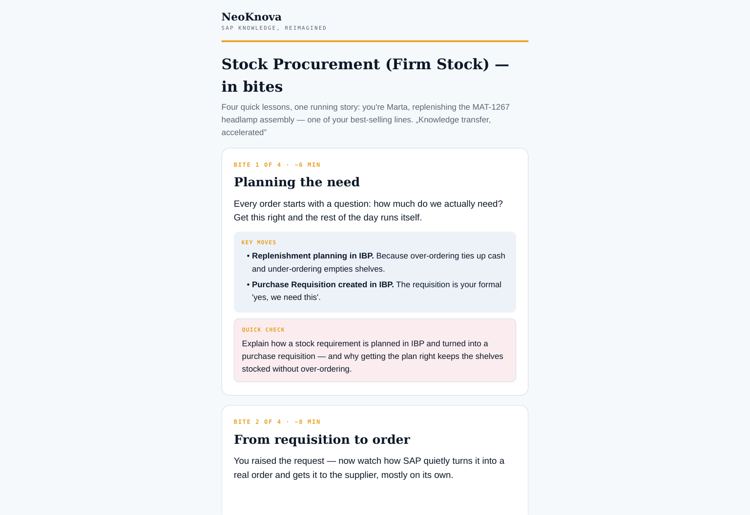 Microlearning